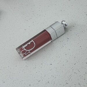 Dior Lip Gloss with Silver Cap in rosewood
